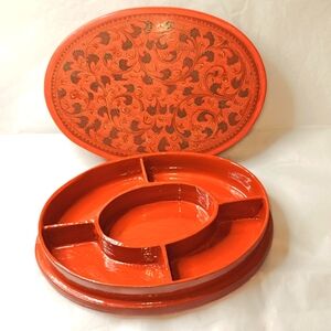 Decorative Artisan MadeJewelry Box -oval